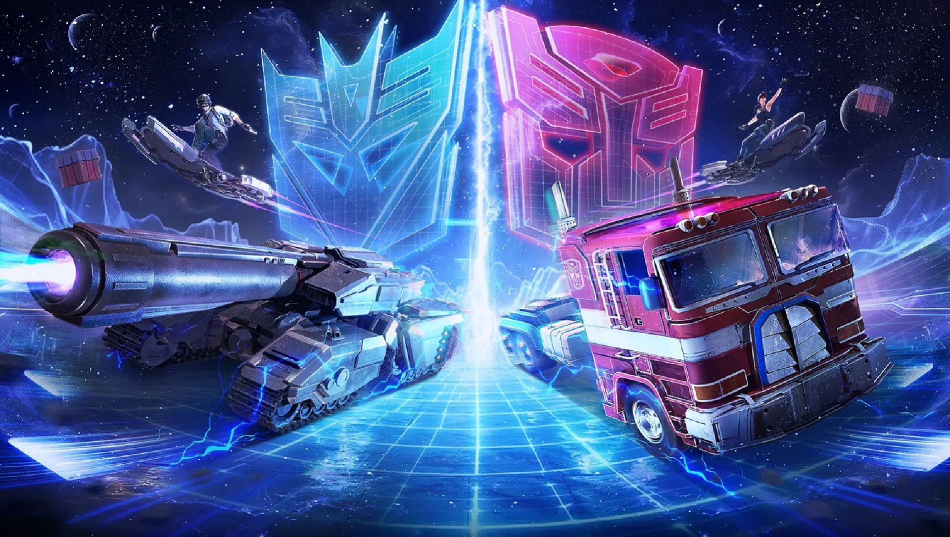 PUBG x Transformers collaboration event (Image via Tencent Games)